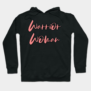 Warrior Woman Pink Hoodie